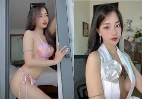 Tuyet Thu fez sexo extremamente emocionante com seu amante no sofá